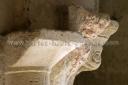 chapiteaux du portail de l'glise de Marcenais